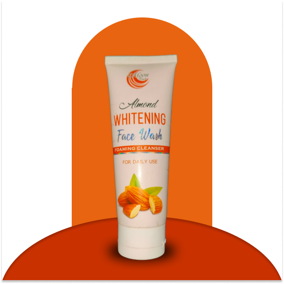 Almond whitening face wash